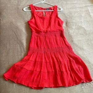 Red size small Lily Rose dress